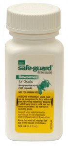 SafeGuard 10% fenbendazole dewormer 125ml