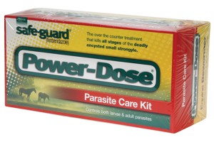 Safe-guard fenbendazole Power Dose dewormer